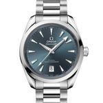 Omega Seamaster Aqua Terra 220.10.38.20.03.003 (2024) - Blue dial 38 mm Steel case (1/8)