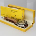 Breitling Top Time 1765 (1970) - Zwart wijzerplaat 42mm Staal (8/8)
