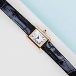 Cartier Tank Louis Cartier WGTA0352 (2026) - Silver dial 17 mm Yellow Gold case (1/8)