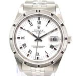 Rolex Oyster Perpetual Date 15200 (1990) - 34 mm Steel case (1/5)