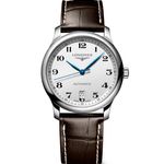 Longines Master Collection L2.628.4.78.3 (2024) - Zilver wijzerplaat 38mm Staal (1/8)