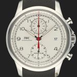 IWC Portuguese Yacht Club Chronograph IW390502 (2016) - Zilver wijzerplaat 44mm Staal (2/8)