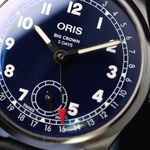 Oris Big Crown Pointer Date 01 403 7776 4065-07 5 19 11 (2022) - Blauw wijzerplaat 38mm Staal (5/6)