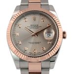 Rolex Datejust 41 126331 (2020) - Pink dial 41 mm Steel case (1/8)