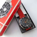 Heuer Autavia 15630MH (Onbekend (willekeurig serienummer)) - Zwart wijzerplaat 42mm Staal (5/8)