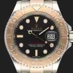 Rolex Yacht-Master 40 116621 (2019) - Zwart wijzerplaat 40mm Goud/Staal (2/8)