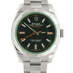 Rolex Milgauss 116400GV (Unknown (random serial)) - 40 mm Steel case (1/7)