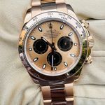 Rolex Daytona 116505 (2020) - Silver dial 40 mm Rose Gold case (3/7)