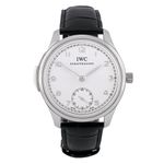 IWC Portuguese Minute Repeater IW544906 (Unknown (random serial)) - Silver dial 44 mm Platinum case (1/8)