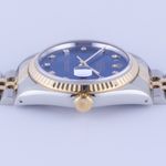 Rolex Datejust 36 16233 (1991) - Blue dial 36 mm Gold/Steel case (5/8)