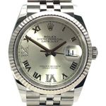 Rolex Datejust 36 126234 (2025) - Silver dial 36 mm Steel case (1/8)