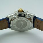 Breitling Callistino - (Unknown (random serial)) - Blue dial 30 mm Gold/Steel case (4/5)