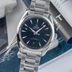 Omega Seamaster Aqua Terra 220.10.38.20.03.001 (Unknown (random serial)) - Blue dial 38 mm Steel case (3/8)