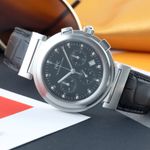 IWC Da Vinci Chronograph IW372805 (1998) - Zwart wijzerplaat 37mm Staal (2/8)