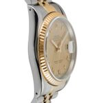 Rolex Datejust 36 16233 (1991) - Champagne dial 36 mm Gold/Steel case (7/8)