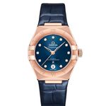 Omega Constellation 131.53.29.20.53.002 (2024) - Blue dial 29 mm Rose Gold case (1/1)