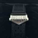 TAG Heuer Monaco Calibre 12 CAW2114.FT6021 (2017) - Zwart wijzerplaat 39mm Staal (5/8)