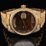 Rolex Day-Date 36 18078 (1983) - Brown dial 36 mm Yellow Gold case (7/8)