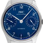 IWC Portuguese Automatic IW501704 (2025) - Blauw wijzerplaat 42mm Staal (1/7)