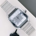 Cartier Santos WSSA0037 (2026) - Grey dial 40 mm Steel case (1/8)