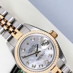 Rolex Lady-Datejust 79173 (2000) - Parelmoer wijzerplaat 26mm Goud/Staal (3/8)