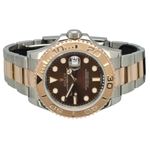 Rolex Yacht-Master 40 116621 (2018) - Brown dial 40 mm Gold/Steel case (6/6)