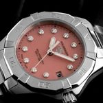 TAG Heuer Aquaracer Lady WBP1318.BA0005 (2025) - Roze wijzerplaat 34mm Staal (3/7)