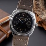 Panerai Radiomir 8 Days PAM00992 (Unknown (random serial)) - Black dial 45 mm Steel case (3/8)