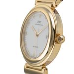 IWC Da Vinci IW352803 (Unknown (random serial)) - White dial 37 mm Yellow Gold case (6/8)