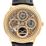 Audemars Piguet Quantieme Perpetual Calendar 25558BA (1988) - Transparant wijzerplaat 36mm Geelgoud (1/7)