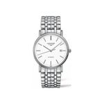 Longines Présence L4.921.4.12.6 (2024) - Wit wijzerplaat 39mm Staal (1/1)