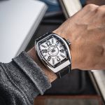 Franck Muller Vanguard V 45 SC DT RCG (Onbekend (willekeurig serienummer)) - Zwart wijzerplaat 45mm Staal (4/8)