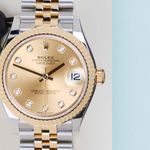 Rolex Datejust 31 278273 (2025) - Champagne wijzerplaat 31mm Goud/Staal (5/8)