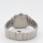 Cartier Santos WSSA0029 (2022) - Silver dial 35 mm Steel case (5/8)