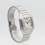 Cartier Santos WSSA0029 (2022) - Silver dial 35 mm Steel case (4/8)