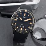 Sinn U1 1010.023 (Onbekend (willekeurig serienummer)) - Zwart wijzerplaat 44mm Staal (3/8)