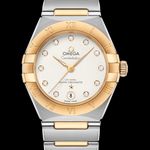 Omega Constellation 131.20.29.20.52.002 (2022) - Silver dial 29 mm Gold/Steel case (1/2)