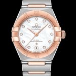 Omega Constellation 131.20.29.20.55.001 (2022) - Pearl dial 29 mm Gold/Steel case (1/2)