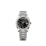 Rolex Day-Date 40 228349RBR (2025) - Black dial 40 mm White Gold case (1/1)