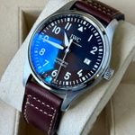 IWC Pilot Mark IW327003 (2020) - Bruin wijzerplaat 40mm Staal (4/8)