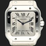 Cartier Santos WSSA0082 (2025) - 27mm Staal (2/8)