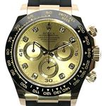 Rolex Daytona 116518LN (2021) - Champagne dial 40 mm Yellow Gold case (1/8)