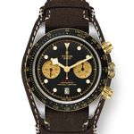 Tudor Black Bay Chrono 79363N-0002 (2023) - Black dial 41 mm Gold/Steel case (1/8)