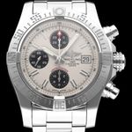 Breitling Avenger II A13381 (2015) - Silver dial 43 mm Steel case (1/8)