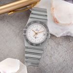 Omega Constellation Quartz 396.1060 (1985) - White dial 33 mm Steel case (1/8)