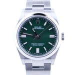 Rolex Oyster Perpetual 36 126000 (2023) - Green dial 36 mm Steel case (1/1)