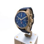 IWC Pilot Chronograph IW388109 (2023) - Blue dial 41 mm Bronze case (1/8)