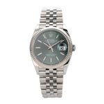 Rolex Datejust 36 126234 (2023) - Groen wijzerplaat 36mm Staal (2/8)