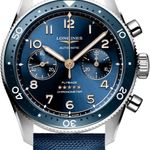 Longines Spirit L3.821.4.93.2 (2026) - Blauw wijzerplaat 42mm Staal (1/1)