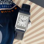 Jaeger-LeCoultre Reverso Classic Small Q2608440 (Unknown (random serial)) - Silver dial 21 mm Steel case (1/8)